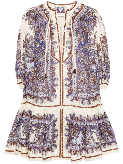 Ottie Eyelet Mini Dress